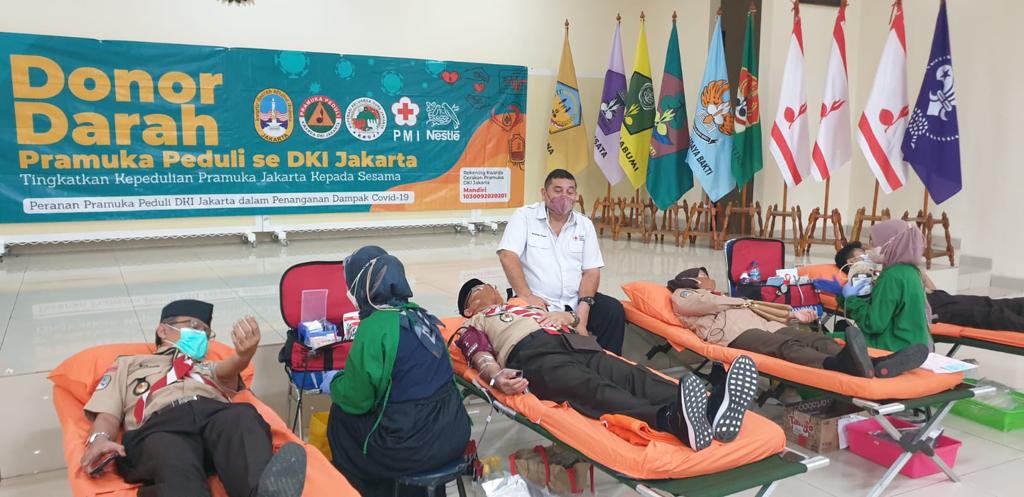 Bulan Bakti Pramuka: Yuk Donor Darah di Kwarda DKI Tanggal 28 Agustus 2022