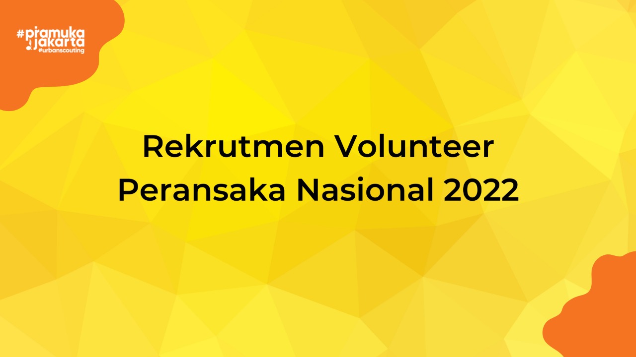Kwarnas Buka Rekrutmen Volunteer Peransaka Nasional Tahun 2022
