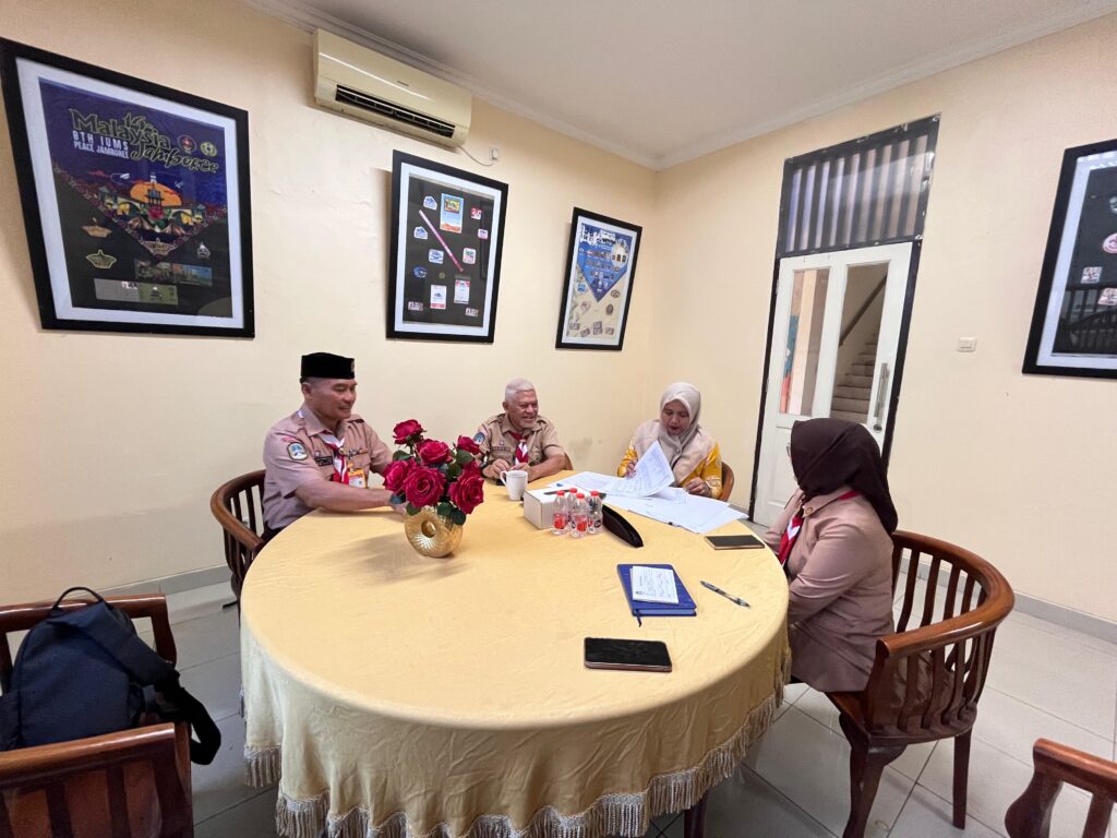 Peninjauan Lapangan Usulan Hibah, Dinas Pemuda dan Olahraga Kunjungi Kwarda DKI Jakarta