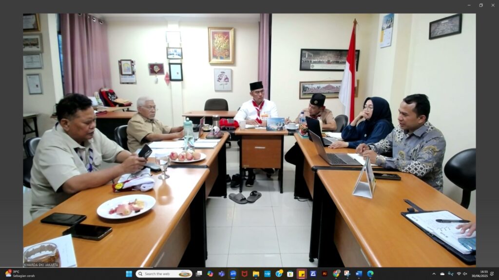 Kwarda DKI Jakarta Gelar Rapim, Siapkan Diri Jadi Petugas Upacara Hari Pramuka Nasional dan Kontingen PPBK 2025
