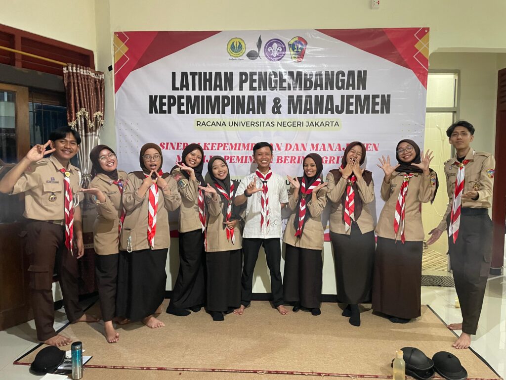Bangun Pemimpin Muda yang Berintegritas, Racana UNJ Gelar Latihan Pengembangan Kepemimpinan dan Manajemen Racana