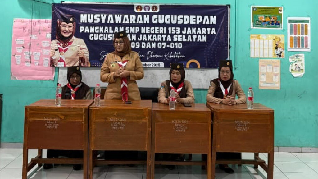 Musyawarah Gugusdepan SMP Negeri 153 Jakarta Lahirkan Kepengurusan Baru Periode 2025–2028