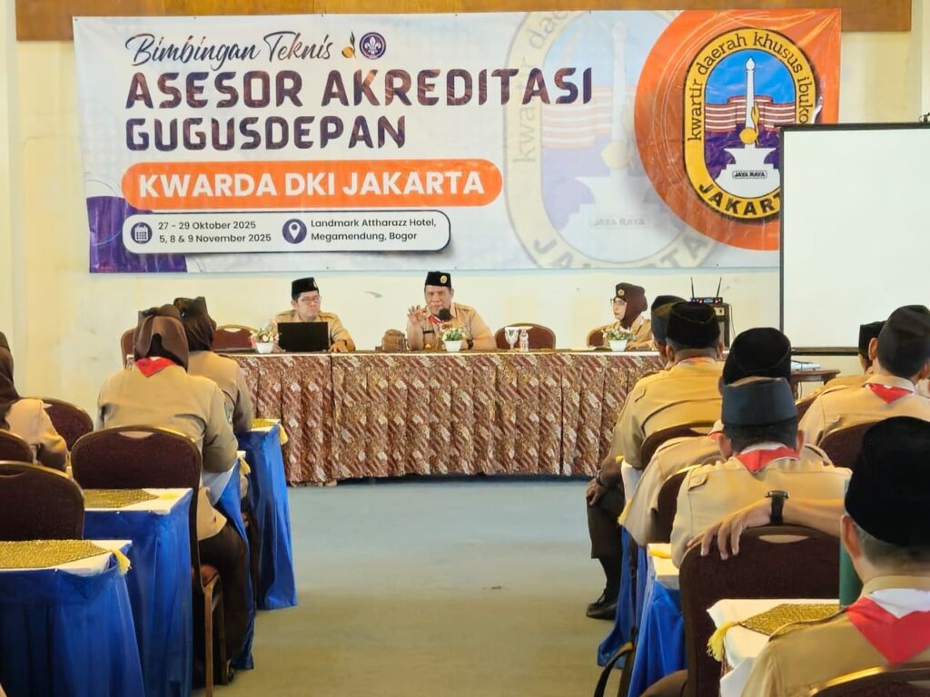 Kwarda DKI Jakarta Perkuat Mutu Pendidikan Pramuka Lewat Bimtek Calon Asesor Akreditasi Gugusdepan