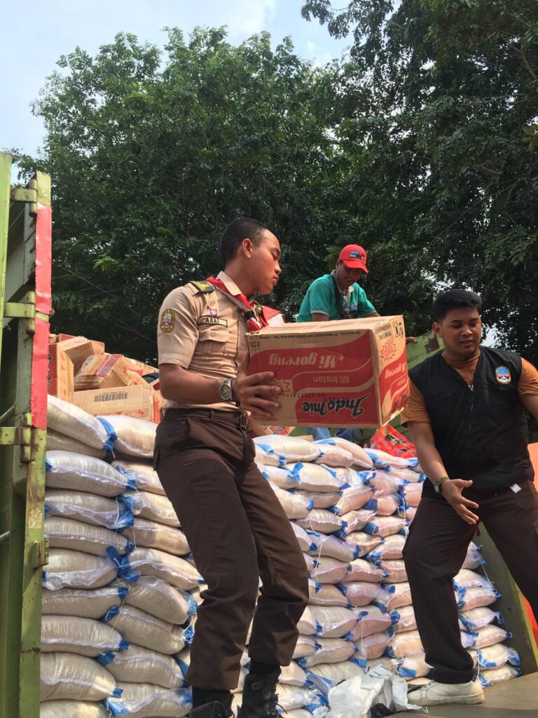 Selama Dua Pekan, Pramuka Jakarta Aktif Dukung Aksi Kemanusiaan untuk Sumatra di Lanud Halim