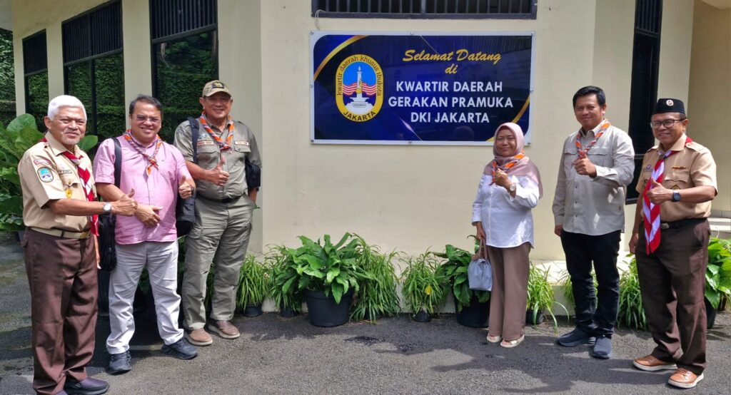 Kwarda DKI Jakarta Terima Kunjungan Studi Banding Manajemen Kwarda Kalimantan Timur