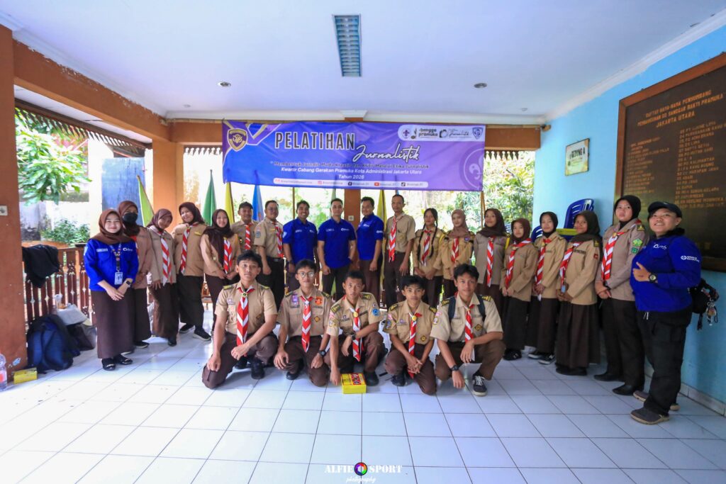 Belajar Jadi Pewarta Andal, Pramuka Jakarta Utara Gelar Pelatihan Jurnalistik