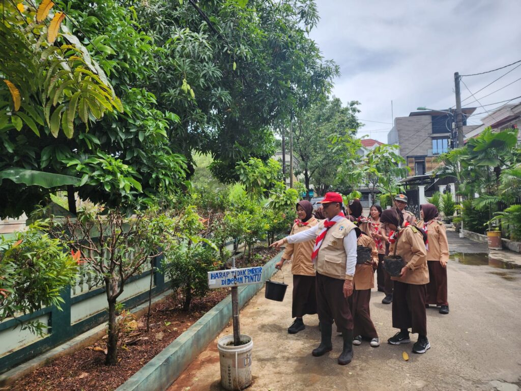 Penguatan Kepedulian Lingkungan, Kwarda DKI Jakarta Laksanakan Aksi Tanam Pohon di Sunter Agung Jakut