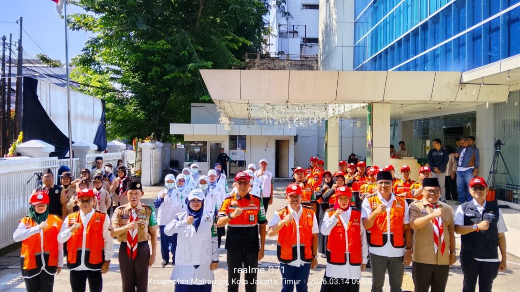 BAZNAS Lepas Tim Posko Mudik 2026, Pramuka DKI Jakarta Ikut Ambil Peran