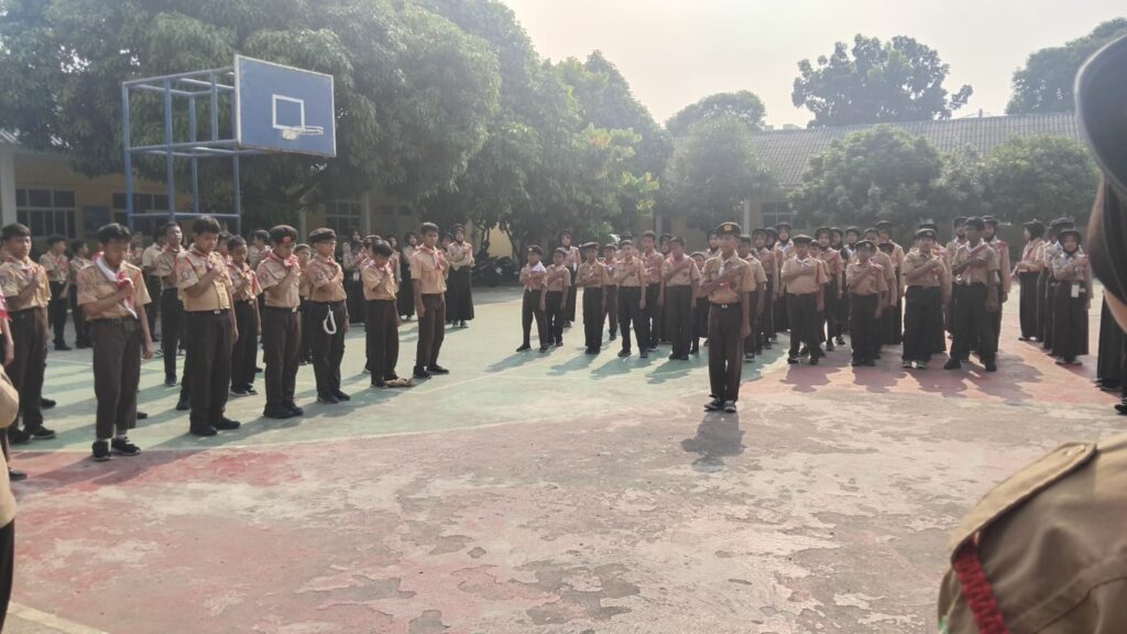 94 Peserta Ikuti Kemah Kebersamaan Pramuka SD Kartika X-5, Perkuat Solidaritas dan Karakter Siswa