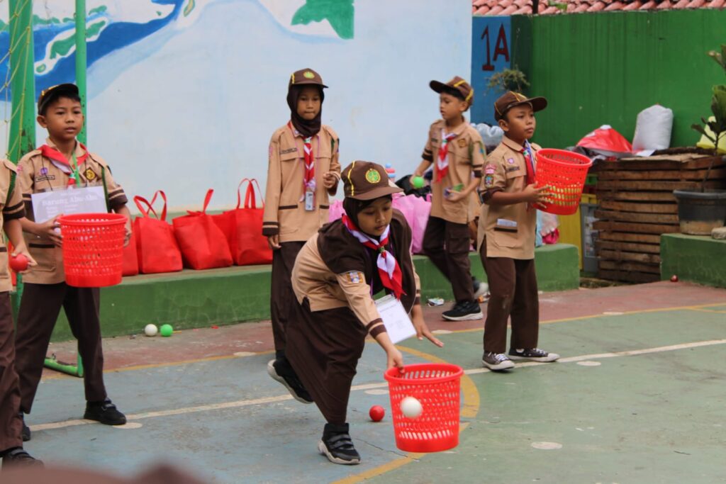 SDN Cijantung 07 Pagi Gelar Permainan Besar Siaga, Dorong Siswa Jadi Generasi AKTIF