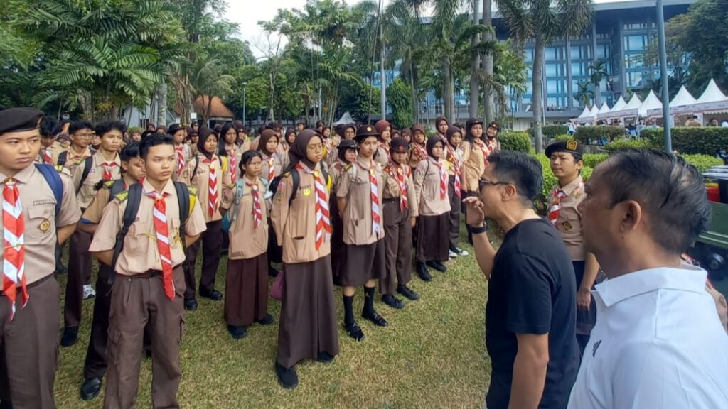 200 Anggota Pramuka Jakarta Meriahkan Ajang Kreativitas Pemuda Jakarta 2026 di Tugu Proklamasi