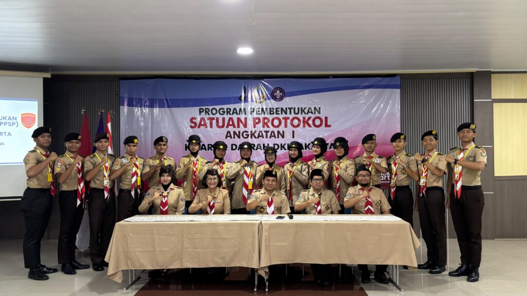 Kwarda DKI Jakarta Bentuk Satuan Protokol Angkatan I, Siapkan Kader Profesional untuk Dukung Kegiatan Kepramukaan