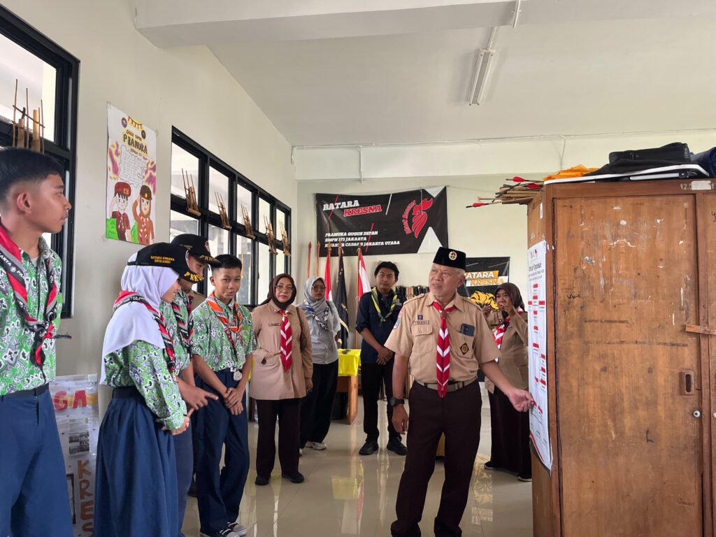 Pemprov DKI dan Kwarda DKI Evaluasi Pendidikan Kepramukaan, SMPN 173 Jakarta Jadi Lokasi Monev