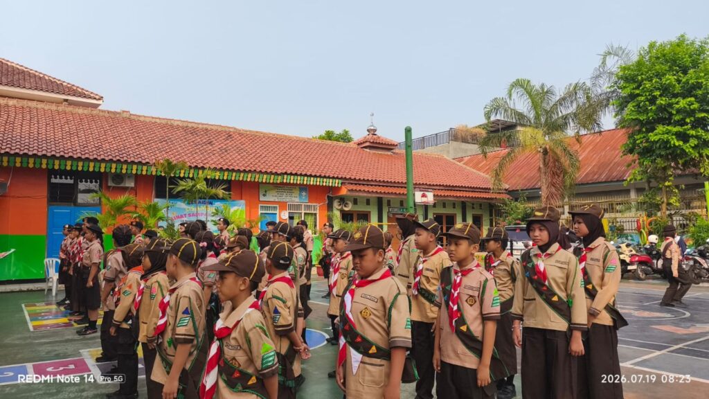 Kwarran Palmerah Gelar Seleksi Pramuka Garuda, Puluhan Siaga dan Penggalang Ikuti Tahapan Penilaian