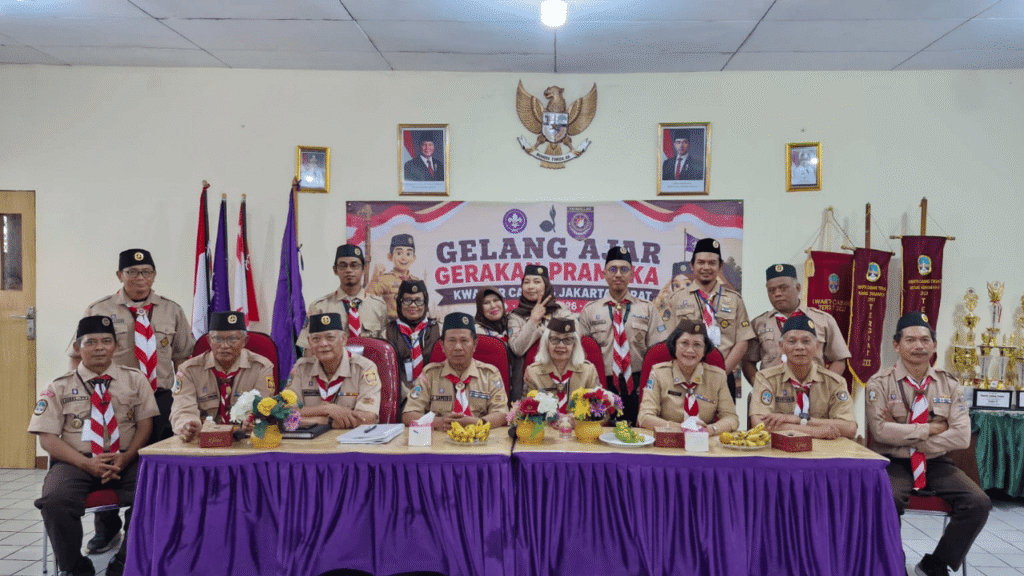 Kwarcab Jakarta Barat Gelar Gelang Ajar Pembina, Perkuat Tata Kelola Gugus Depan