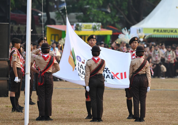 Jamnas XII 2026 Resmi Dibuka, 466 Pramuka DKI Jakarta Ikut Perkuat Pembentukan Karakter Bangsa
