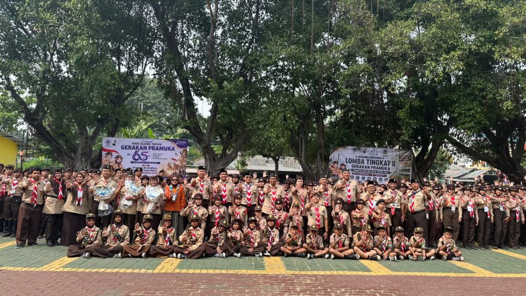 Kwarran Koja Peringati HUT ke-65 Pramuka Sekaligus Buka Lomba Tingkat II