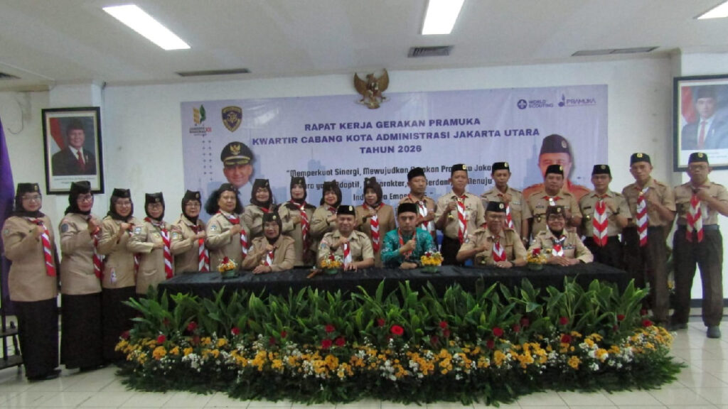 Rapat Kerja Kwarcab Jakarta Utara 2026: Satukan Visi dan Strategi Penguatan Gerakan Pramuka
