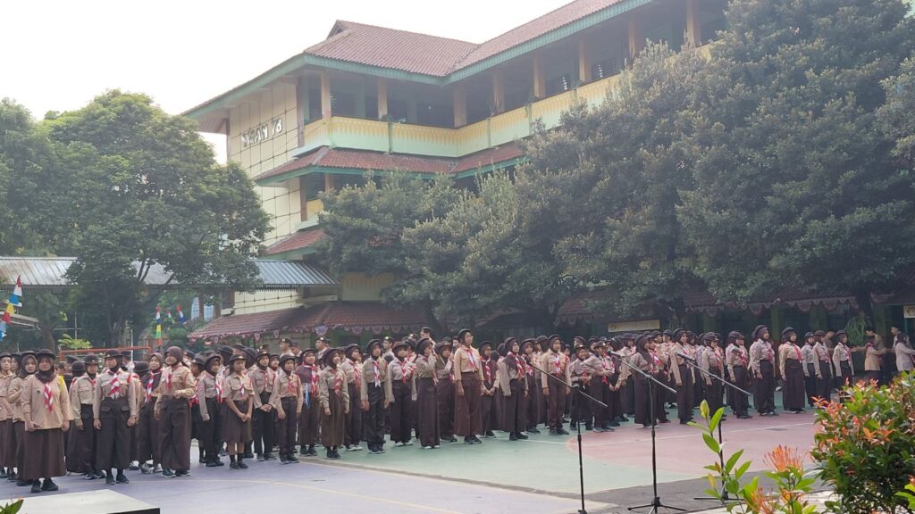 Kwarran Palmerah Peringati Hari Pramuka ke-65, Tekankan Pembentukan Karakter Generasi Muda