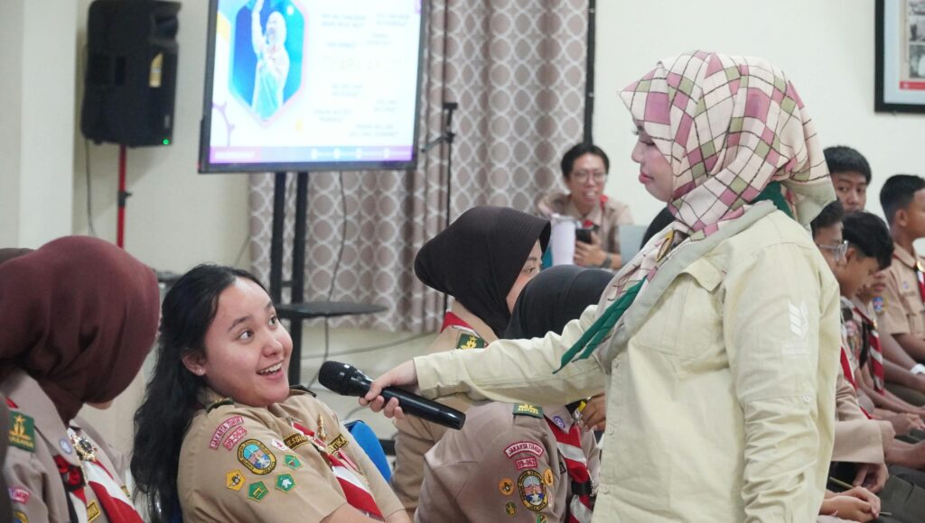 Belajar Jadi Influencer Beretika, Pramuka Ciracas Ikuti Scout Influencer Batch 2