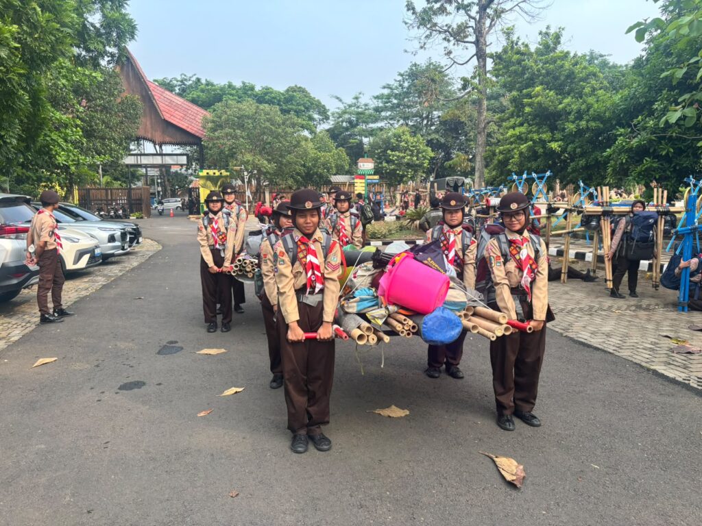 Dari Pioneering hingga Koding, 28 Regu Penggalang Adu Kecakapan di LT III Jakarta Utara