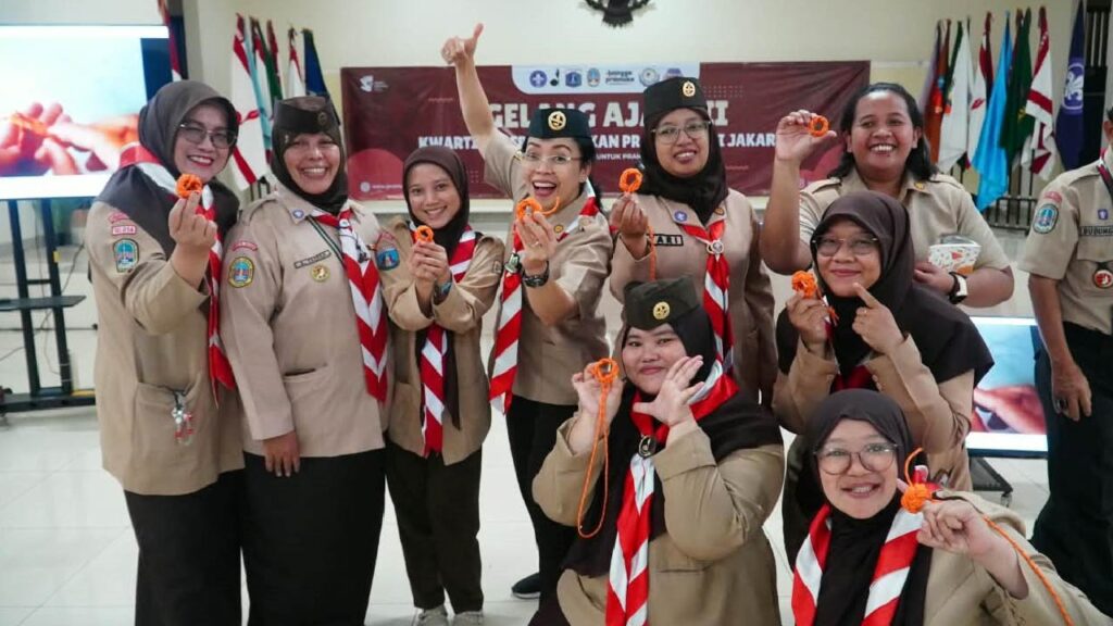 150 Pembina Pramuka se-DKI Jakarta Ikuti Gelang Ajar, Bahas Metode Membina hingga Handycraft