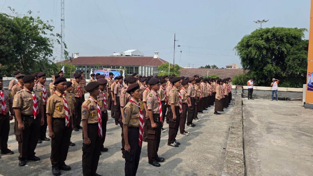 JOTA-JOTI 2026 Dibuka, 110 Anggota Pramuka Jakarta Pusat Belajar Radio Amatir hingga Bangun Persaudaraan Global